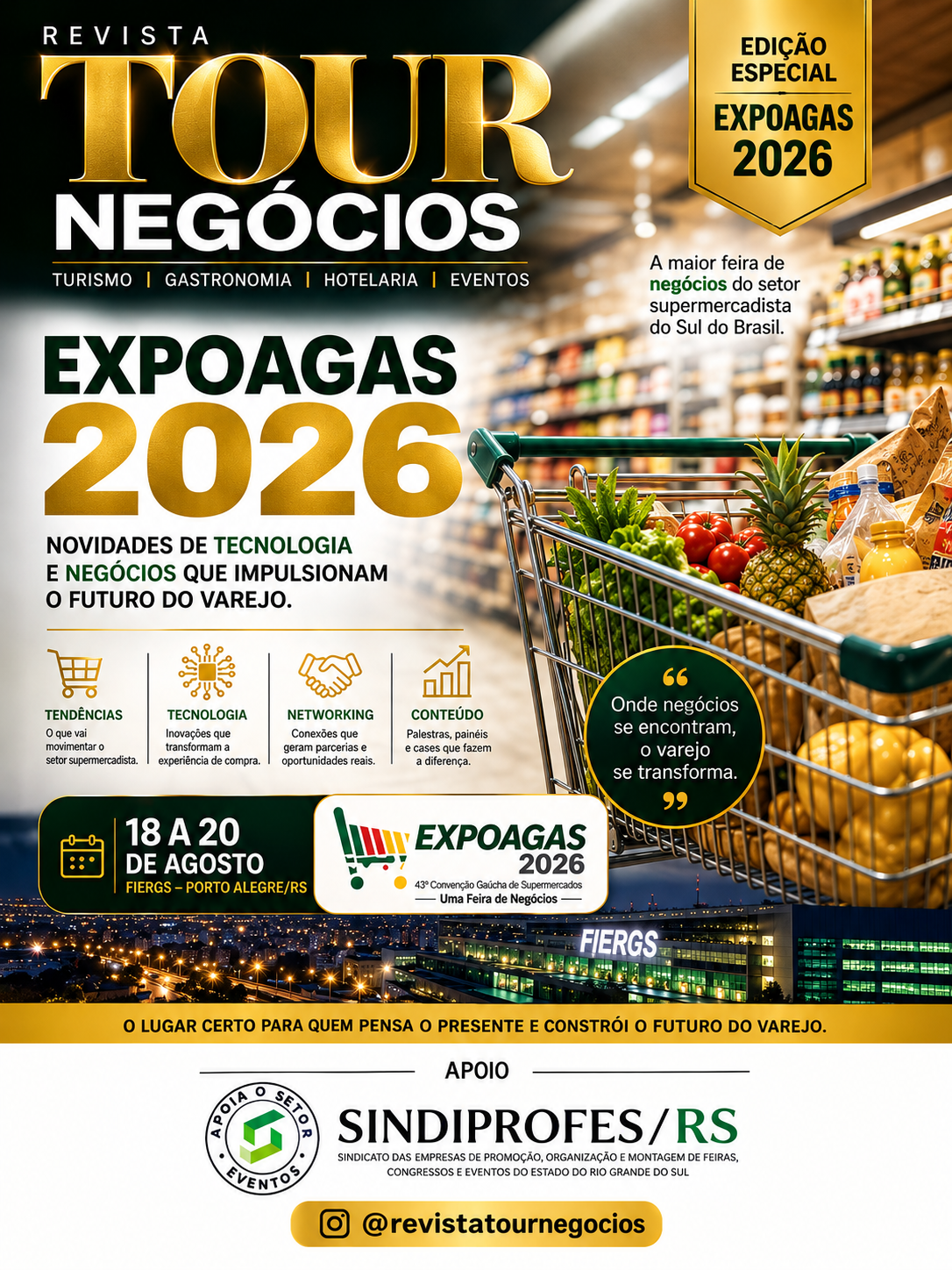 Revista Tour NEGÓCIOS Edição Expoagas 2026